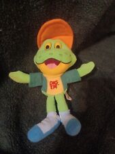 Vintage 1997  Kellogg's Sugar Honey Smacks DIG 'EM Frog Beanie Plush Toy Animal picture