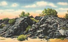 Vintage Postcard 1930's View of Volcanic Lava Mt. Taylor San Francisco Peaks CA picture