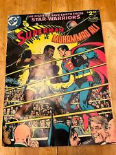 1978 DC Oversized Superman vs. Muhammad Ali Neal Adams C-56 Comic. picture