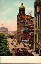 New York City, Park Row, New York NY Illustrated Post Card Co. Vintage Postcard picture