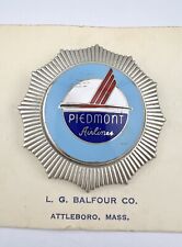 RARE Piedmont Airlines Pilot Crew Badge Screw Pin - Balfour Unworn picture