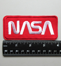 NASA National Aeronautics and Space Administration Iron On Patch picture