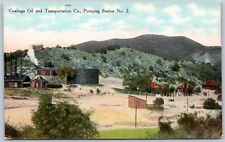 Postcard CA Coalinga Oil And Transportation Co Pumping Station No 2 P7O picture