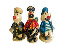 Vintage Captain and First Mates Sea Shell Figurines picture