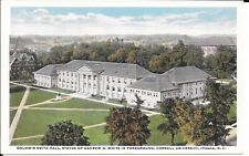 Unused Vintage Postcard GOLDWIN SMITH HALL, STATUE OF ANDREW D. WHITE CORNELL picture