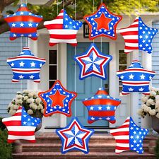 Chitidr 12 Pcs 4th of July Inflatable Balloons Patriotic Outdoor Decorations ... picture