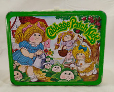 Vintage 1983 Cabbage Patch Kids Metal Lunch Box No Thermos picture
