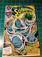 Superman The Man Of Steel #18 1st Print.  1st Appearance Doomsday DC Comics  picture