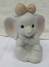 Precious Moments How Can I Ever Forget You 1991 Porcelain Elephant 526924 Vessel picture