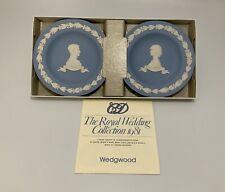 Wedgwood Royal Wedding Lady Diane/King Charles 1981 Plates-new W/certificate. picture