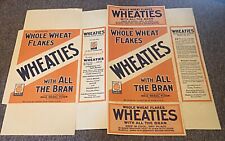 Vintage NOS 1925 Wheaties Unused  Cereal Box ~Rare~ picture