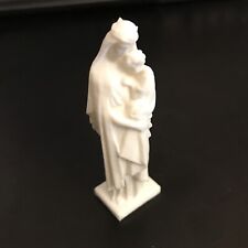 Mother Mary Madonna And Baby Jesus Statue Figurine Religious Tabletop 2.75 Inch picture