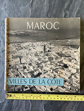 1950s Morocco Tourist Guide Travel Book Booklet Black & White Photos Vintage picture