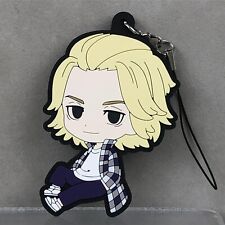 Smiral Tokyo Revengers Sano Manjiro Mikey Kuji Luck Rubber Strap Anime Keychain picture