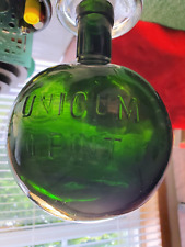 Vintage/ Antique green 1 pint bottle for Hungary's UNICUM herbal liqueur picture