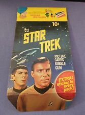 1976 Topps Star Trek High Grade Empty Box Excellent Condition RARE KIRK SPOCK picture