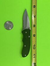 Gerber Mini Fast Draw Black Assisted Knife  Plain Blade Slide.   #2A picture