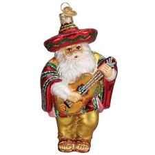 Old World Christmas Papa Noel Glass Ornament FREE BOX 5 inch Multicolor 40336 picture