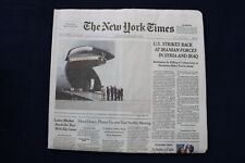 2024 FEB 3 NEW YORK TIMES - U.S. STRIKES BACK AT IRANIAN FORCERS IN SYRIA & IRAQ picture