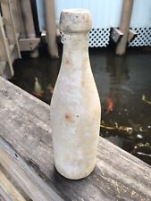 Antique Early 19th Century 1800’s Stoneware Wine Bottle Unmarked.  picture