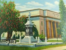 Municipal Auditorium San Bernardino California Linen Vintage Postcard picture