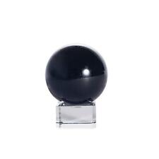 40mm(1.6 inch) Solid Mini Fengshui Crystal Ball Healing Crystals(Black) picture