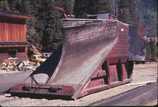 1970 Wooden Snow Plow - Original 35mm Railroad Slide picture