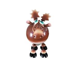 Vintage Exhart Geeky Gigglers Collection 9 in Moose Wobbler Silly Wobbling Cabin picture