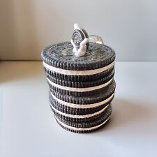 Vintage Nabisco Classic Collection Stacked Oreo Cookie Jar w/Lid.  picture