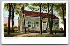 Postcard Burton House Plymouth Massachusetts picture
