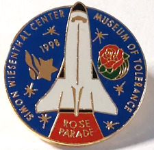 Rose Parade 1998 Simon Wiesenthal Museum of Tolerance 109th TOR Lapel Pin picture