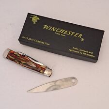 Vintage Winchester Pocket Knife - W152851 Gunstock Christmas Tree picture