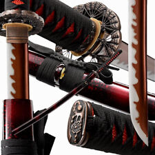 Authentic Japanese Samurai Katana Sword High Carbon Steel 28