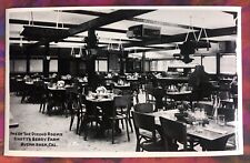 KNOTT’S BERRY FARM,Buena Park~ ONE OF THE DINING ROOMS #10 ~REAL PHOTO postcard picture