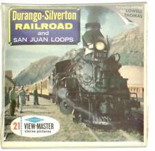 DURANGO SILVERTON RAILROAD Colorado 3d View-Master 3 Reel Packet NEW SEALED picture