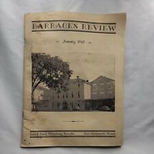 Barracks Review January 1945 Disciplinary Fort Leavenworth VTG Militaria WWII picture