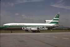 Aircraft Slide - Cathay Pacific L.1011 VR-HHX @ KUALA LUMPUR 1984  (B095) picture