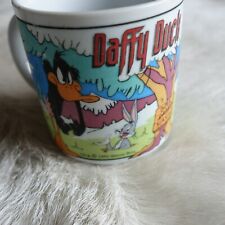 Vintage DAFFY DUCK Mug 1993 Vintage Looney Tunes Mug Bugs Bunny Mug Aries Mug picture