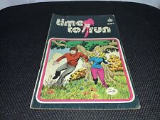 TIME TO RUN #1 (1975) Billy Graham, Al Hartley, Spire Christian Comics picture