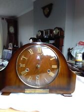 SMITHS BRITISH LANGLEY 1962 ART DECOR WESTMINSTER CHIME 8 DAY MANTLE CLOCK V G C picture