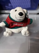 1997 Coca Cola Polar Bear In Sweater Beanie picture