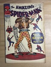 Amazing Spider-Man #47 - Kraven the Hunter Marvel 1967 Comics picture