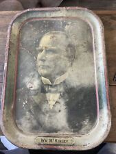 Antique William￼ McKinley  Campaign 1900  Advertising Beer Tray picture
