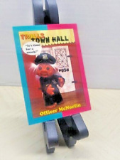 1992 Officer McNorfin Norfin Trolls Vintage Trading Card #2 picture