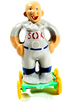 vtg Rosbro Red Sox Baseball Pull toy halloween zook the Clown SEE PICS picture