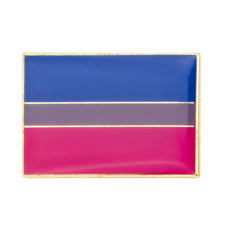 Bisexual Flag Pin Lapel Badge - LGBT Bisexuality Diversity Pride Equality picture