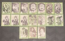 1961 Nu-Card Horror Monster Series Cards  ~U PICK The Cards You Need~ picture