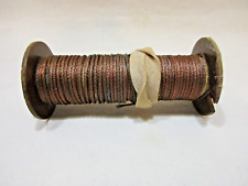 Hard to Find Vtg. Genuine Braided Phosphor Bronze Radio Dial Cable Per Foot picture
