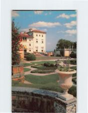 Postcard View From Across Formal Garden, Vizcaya Museum, Miami, Florida picture