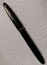 Sheaffer Craftsman Black Fountain Pen 14kt Gold Nib 33 picture